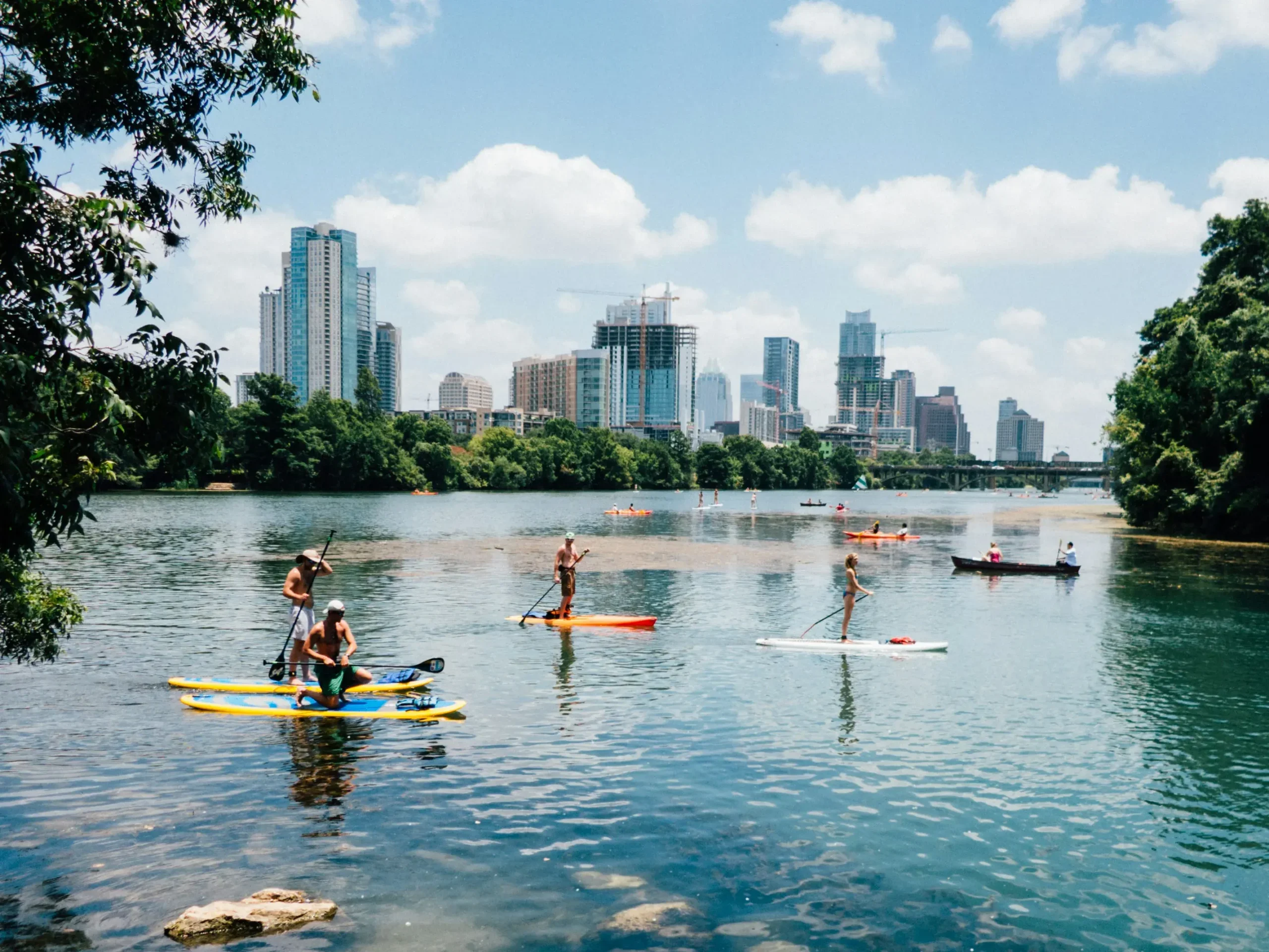 Lady Bird Lake in Austin, Texas
