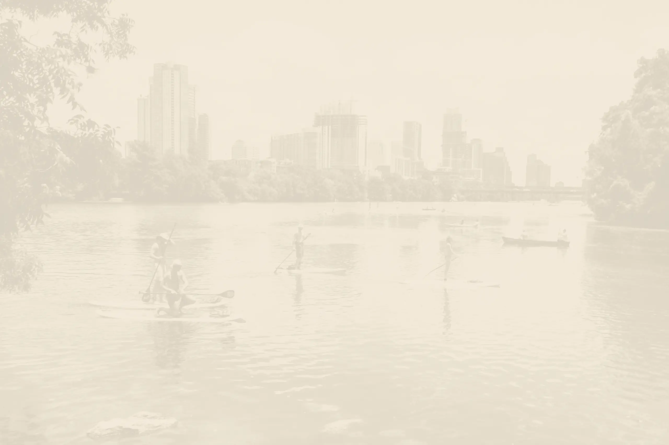 Lady Bird Lake in Austin, Texas